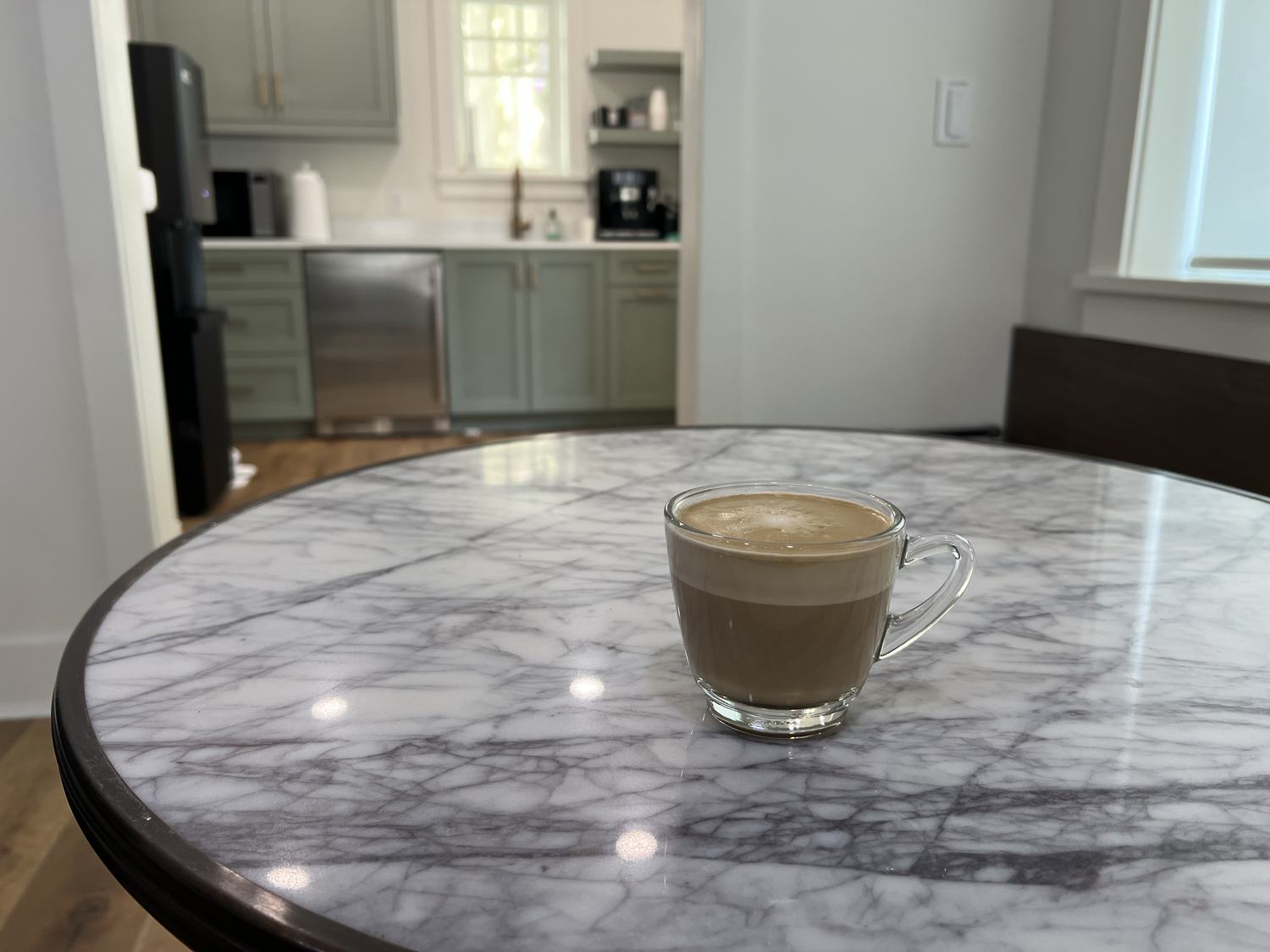Coffee service off the main room